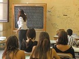 insegnante in classe
